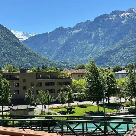 River-kissed Retreat With Iconic Jungfraujoch View *